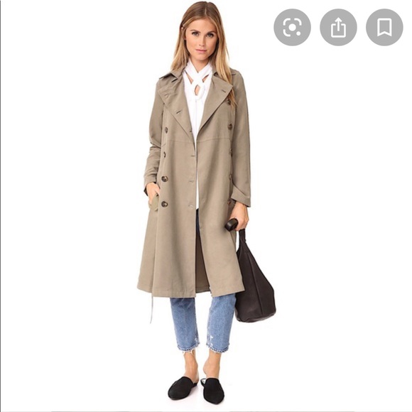 Jack by BB Dakota Lexia Trench Coat - Picture 10 of 12